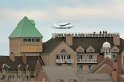 Space Shuttle Enterprise on route to JFK airport in New York - April 27th 2012. Making pass over Newark Liberty Airport